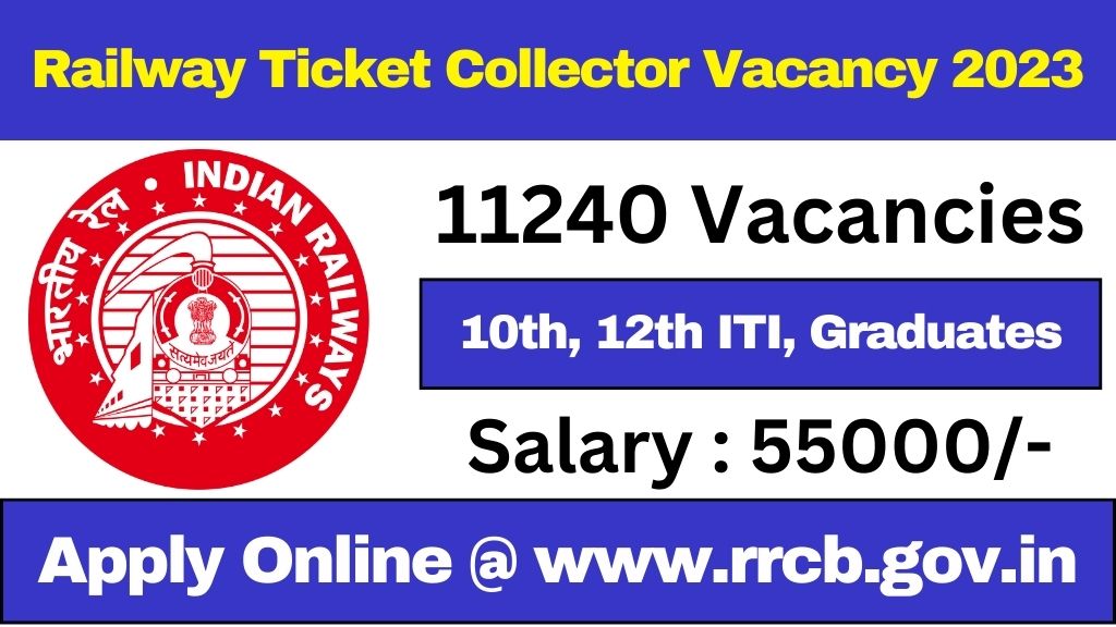 Ticket Collector Vacancy 2023