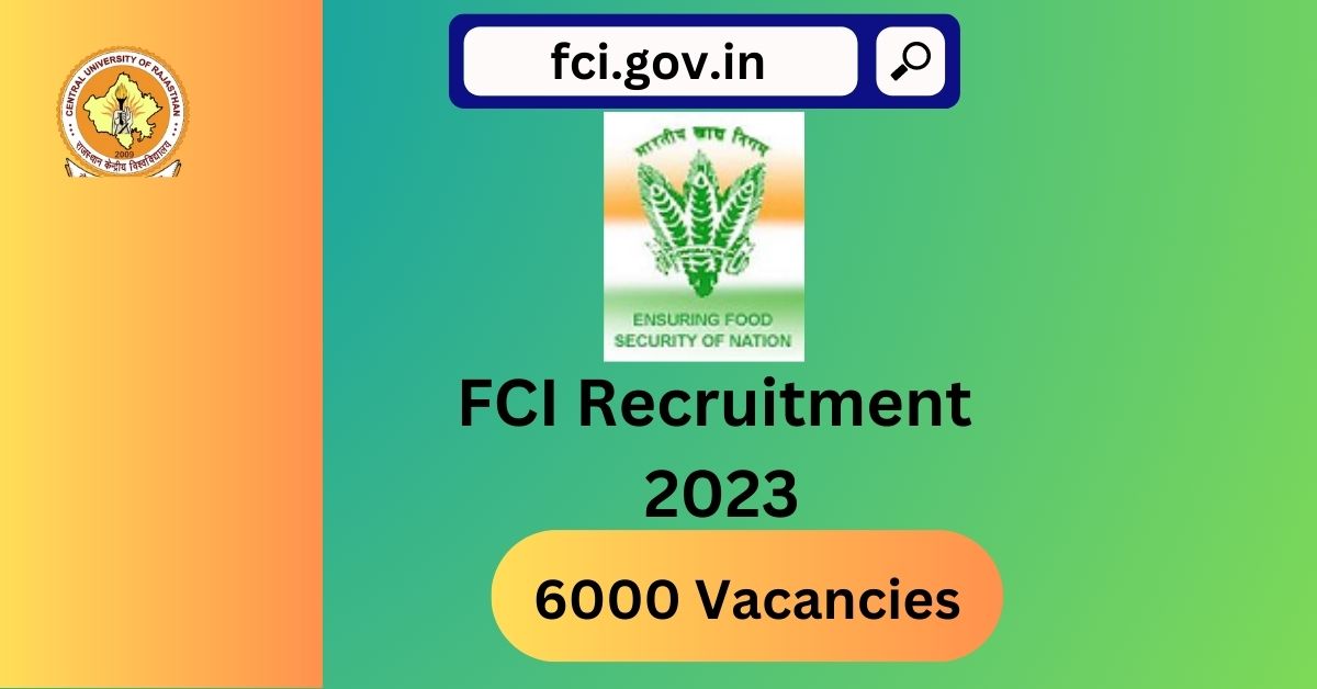 FCI recruitment 2023