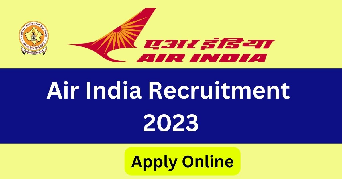 Air India Recruitment 2023