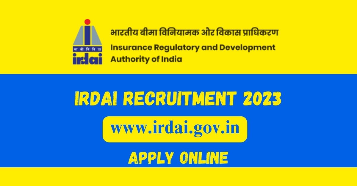 IRDAI Recruitment 2023
