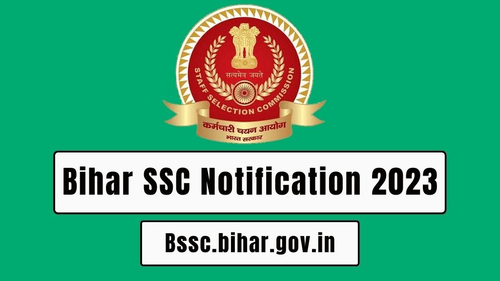 Bihar SSC Notification 2023