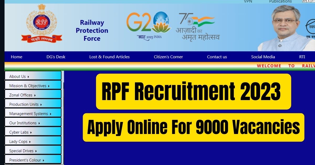 RPF Recruitment 2023
