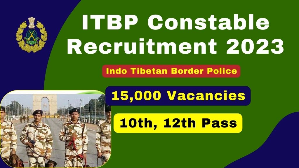 ITBP Constable Recruitment 2023