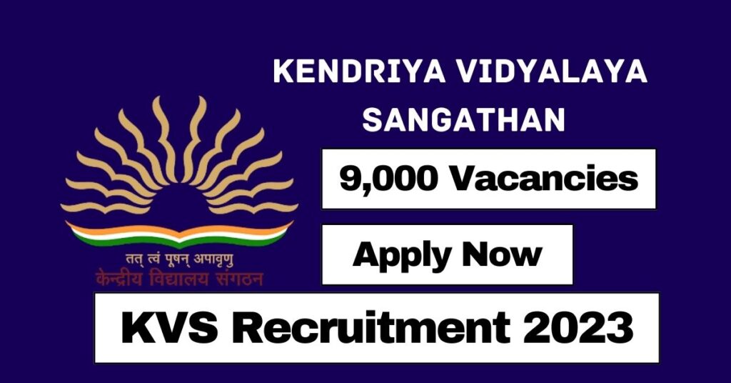 kvs-recruitment-2023-apply-online