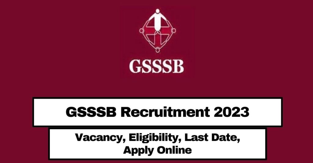 gsssb-recruitment-2023-apply-online