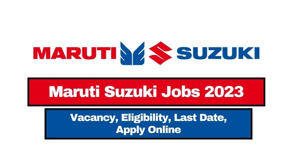 maruti-suzuki-jobs-2023
