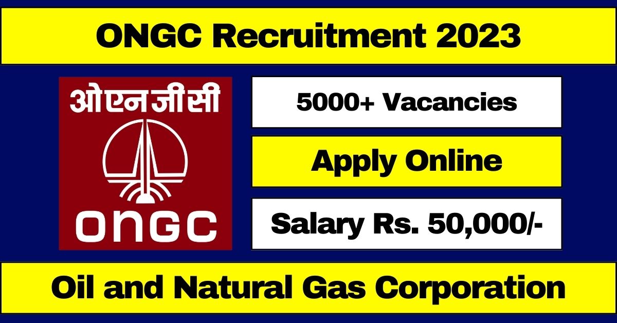ONGC Recruitment 2023