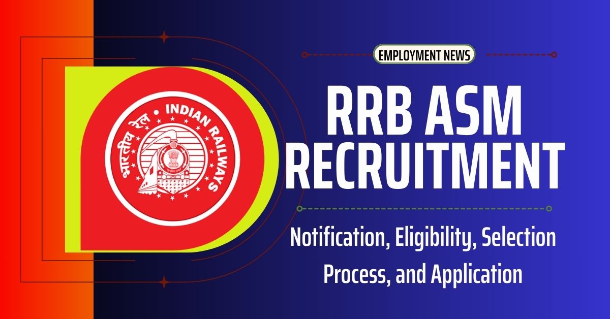 Railway ASM Recruitment 2024